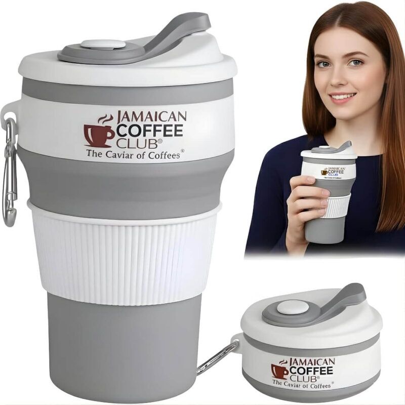 Jamaica Blue Mountain Ground Coffee 8oz With WanderMug